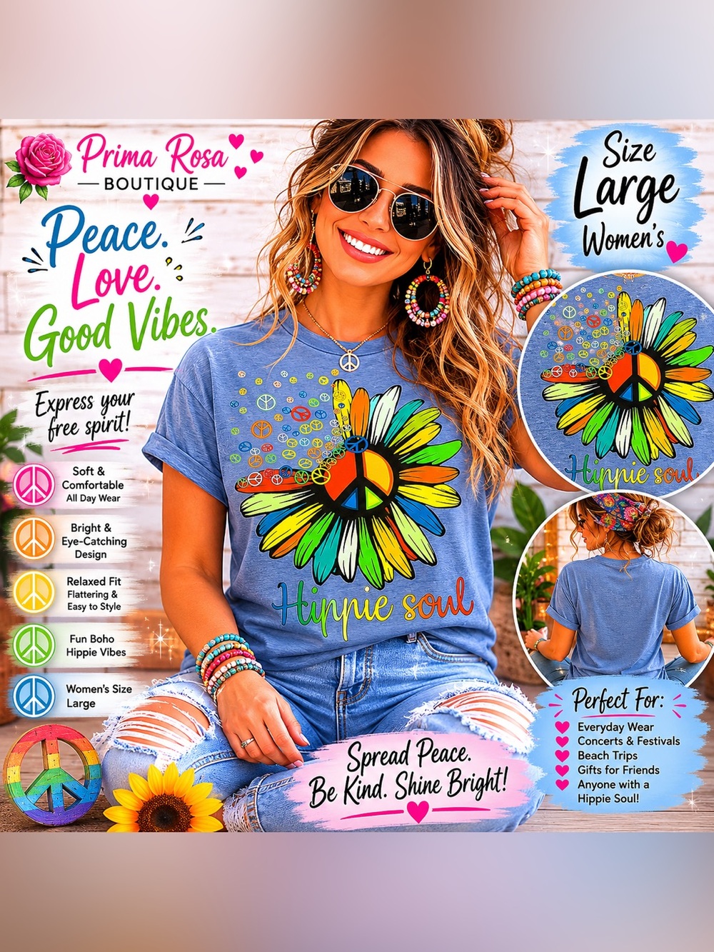 Customized graphic tee Womens